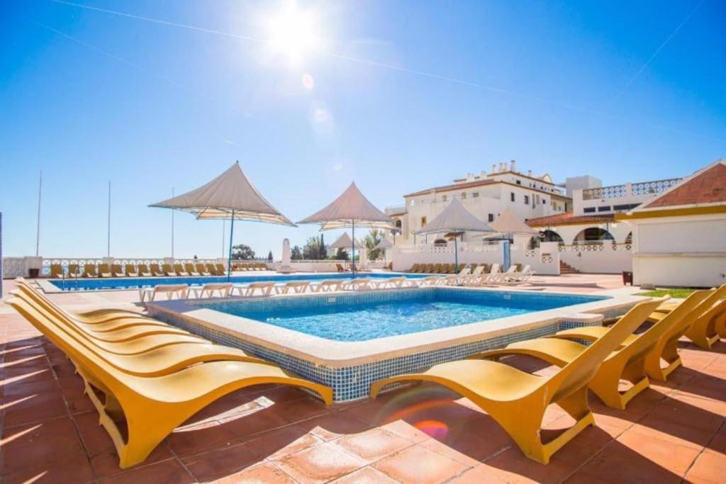 Apartment Vista Mar Piscina Albufeira Bagian luar foto